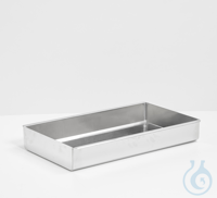 Stainless steel insert tray cubic